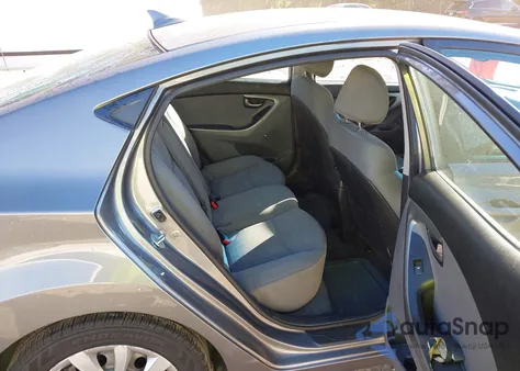 2012 Hyundai Elantra Gls from USA, damaged, VIN 5NPDH4AE5CH115194